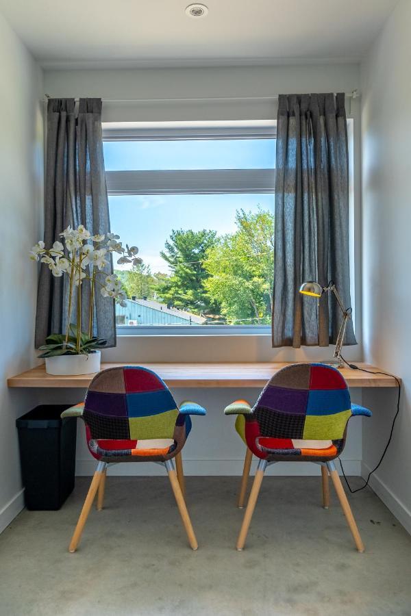 Hotel-Appartements De La Gare Val-David Eksteriør billede