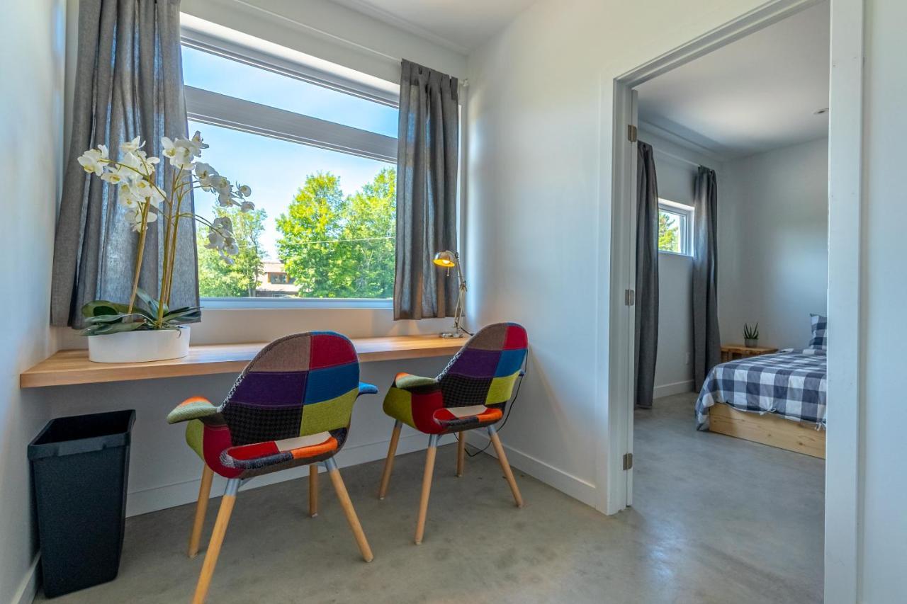 Hotel-Appartements De La Gare Val-David Eksteriør billede
